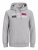 Jack & Jones CORP LOGO Hoodie Light Gray - Trøjer og hættetrøjer - Trøjer og Hættetrøjer i store størrelser - 2XL-14XL