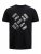 Jack & Jones JCOSTREET TEE Black - T-shirts - T-shirts i store størrelser - 2XL-14XL