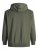 Jack & Jones JPRBLUBOOSTER SWEAT Hoodie Khaki - Trøjer og hættetrøjer - Trøjer og Hættetrøjer i store størrelser - 2XL-14XL