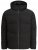 Jack & Jones Global Puffer Jacket Black - Jakker - Jakker i store størrelser, 2XL- 12XL
