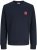 Jack & Jones Brandy Crew Neck Sweatshirt Sky Captain - Trøjer og hættetrøjer - Trøjer og Hættetrøjer i store størrelser - 2XL-14XL