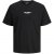 Jack & Jones Miko Crew Neck T-Shirt Black - T-shirts - T-shirts i store størrelser - 2XL-14XL