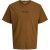 Jack & Jones Miko Crew Neck T-Shirt Monks Robe - T-shirts - T-shirts i store størrelser - 2XL-14XL