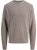 Jack & Jones Kaito Knit Crew Neck Pullover Atmosphere - Trøjer og hættetrøjer - Trøjer og Hættetrøjer i store størrelser - 2XL-14XL