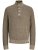 Jack & Jones Ethan High Neck Knit Pullover Crockery - Trøjer og hættetrøjer - Trøjer og Hættetrøjer i store størrelser - 2XL-14XL
