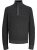 Jack & Jones Ethan High Neck Knit Pullover Black - Trøjer og hættetrøjer - Trøjer og Hættetrøjer i store størrelser - 2XL-14XL
