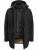 Jack & Jones Finn Softshell Parka Black - Jakker - Jakker i store størrelser, 2XL- 12XL