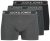 Jack & Jones Black Friday Trunks 3-Pack Grey Black - Undertøj og badetøj - Badetøj og Undertøj i store størrelser 