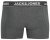 Jack & Jones Black Friday Trunks 3-Pack Grey Black - Undertøj og badetøj - Badetøj og Undertøj i store størrelser 
