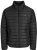 Jack & Jones Elvis Light Puffer Collar Jacket Black - Jakker - Jakker i store størrelser, 2XL- 12XL