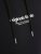 Jack & Jones ESTERBRO Hoodie Black - Trøjer og hættetrøjer - Trøjer og Hættetrøjer i store størrelser - 2XL-14XL