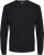 Jack & Jones BASIC Knitted Sweater Black - Trøjer og hættetrøjer - Trøjer og Hættetrøjer i store størrelser - 2XL-14XL