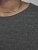 Jack & Jones HILL Knitted Sweater Dark Grey Melange - Trøjer og hættetrøjer - Trøjer og Hættetrøjer i store størrelser - 2XL-14XL