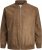 Jack & Jones ROCKY Faux Suede Bomber Jacket Brown - Jakker - Jakker i store størrelser, 2XL- 12XL