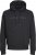 Jack & Jones STAR Hoodie Black - Trøjer og hættetrøjer - Trøjer og Hættetrøjer i store størrelser - 2XL-14XL