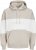 Jack & Jones LEGACY 2 Color Hoodie Beige - Trøjer og hættetrøjer - Trøjer og Hættetrøjer i store størrelser - 2XL-14XL