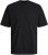 Jack & Jones JJEBRADLEY T-Shirt Black - T-shirts - T-shirts i store størrelser - 2XL-14XL