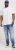 Jack & Jones BRADLEY T-Shirt White - T-shirts - T-shirts i store størrelser - 2XL-14XL