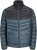 Jack & Jones SPRINT Black Blocking Quilted Collar Jacket Teal - Jakker - Jakker i store størrelser, 2XL- 12XL