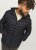 Jack & Jones SPRINT Quilted Hooded Jacket Black - Jakker - Jakker i store størrelser, 2XL- 12XL
