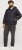 Jack & Jones SPRINT Quilted Hooded Jacket Black - Jakker - Jakker i store størrelser, 2XL- 12XL