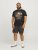 Jack & Jones JJSKULL ROCK T-Shirt Black - T-shirts - T-shirts i store størrelser - 2XL-14XL