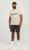 Jack & Jones JJPAISLEY T-Shirt Moonbeam - T-shirts - T-shirts i store størrelser - 2XL-14XL
