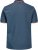 Jack & Jones PAULOS Short Sleeve Polo Denim Blue/PS - Polotrøjer - Polotrøjer 2XL-8XL