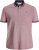 Jack & Jones PAULOS Short Sleeve Polo Rio Red/PS - Polotrøjer - Polotrøjer 2XL-8XL