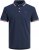 Jack & Jones PAULOS Short Sleeve Polo Navy Blazer - Polotrøjer - Polotrøjer 2XL-8XL