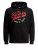 Jack & Jones Elogo Sweat Hood Black - Trøjer og hættetrøjer - Trøjer og Hættetrøjer i store størrelser - 2XL-14XL