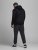 Jack & Jones Elogo Sweat Hood Black - Trøjer og hættetrøjer - Trøjer og Hættetrøjer i store størrelser - 2XL-14XL