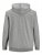 Jack & Jones Basic Sweat Zip Hood Light Grey Melange - Trøjer og hættetrøjer - Trøjer og Hættetrøjer i store størrelser - 2XL-14XL