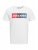 Jack & Jones JJECORP Logo Play T-Shirt White - T-shirts - T-shirts i store størrelser - 2XL-14XL