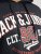 Jack & Jones 2 COL LOGO Hoodie Dark Navy - Trøjer og hættetrøjer - Trøjer og Hættetrøjer i store størrelser - 2XL-14XL