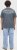 Jack & Jones Lington Crew Neck T-Shirt Grey - T-shirts - T-shirts i store størrelser - 2XL-14XL