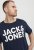 Jack & Jones CORP Logo T-Shirt Navy Blazer - T-shirts - T-shirts i store størrelser - 2XL-14XL
