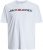 Jack & Jones JJECORP LOGO T-Shirt White - T-shirts - T-shirts i store størrelser - 2XL-14XL