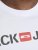 Jack & Jones JJECORP LOGO T-Shirt White - T-shirts - T-shirts i store størrelser - 2XL-14XL