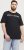 Jack & Jones Corp Logo Crew Neck T-Shirt Black - T-shirts - T-shirts i store størrelser - 2XL-14XL