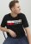 Jack & Jones CORP Logo T-Shirt Black/PLAY 4 - T-shirts - T-shirts i store størrelser - 2XL-14XL