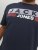 Jack & Jones CORP Logo T-Shirt Navy/PLAY 4 - T-shirts - T-shirts i store størrelser - 2XL-14XL