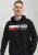 Jack & Jones CORP LOGO PLAY 4 Print Hoodie Black - Trøjer og hættetrøjer - Trøjer og Hættetrøjer i store størrelser - 2XL-14XL