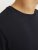 Jack & Jones CORP Logo T-Shirt Black w Small Black Print - T-shirts - T-shirts i store størrelser - 2XL-14XL