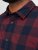 Jack & Jones Gingham L/S Shirt Dark Red - Skjorter - Skjorter til store mænd 2XL- 8XL