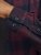 Jack & Jones Gingham L/S Shirt Dark Red - Skjorter - Skjorter til store mænd 2XL- 8XL