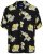 Jack & Jones JORLUKE FLORES Resort Shirt Black - Skjorter - Skjorter til store mænd 2XL- 8XL