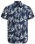 Jack & Jones JORCRAYON AOP Shirt Navy - Skjorter - Skjorter til store mænd 2XL- 8XL