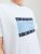 Jack & Jones JORJOSHUA T-shirt Bright White - T-shirts - T-shirts i store størrelser - 2XL-14XL