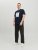 Jack & Jones JORJOSHUA T-shirt Navy - T-shirts - T-shirts i store størrelser - 2XL-14XL